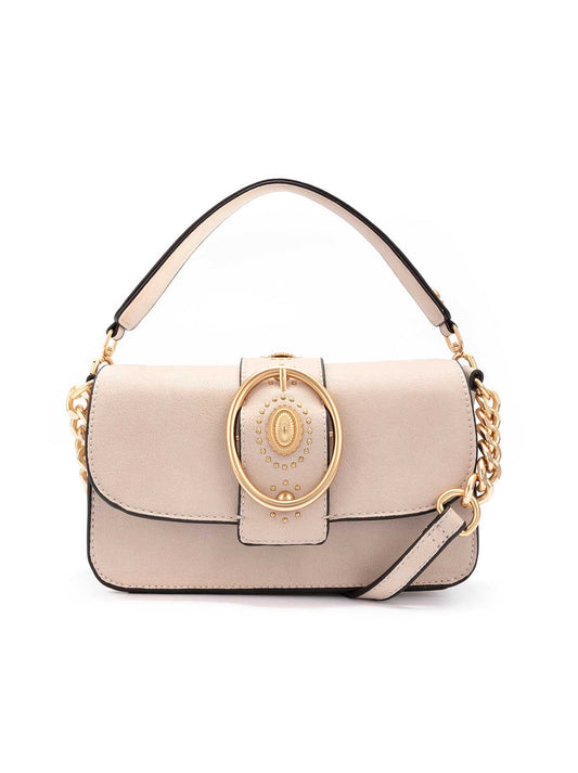 Jessica Simpson Cadence Crossbody in Sandstone