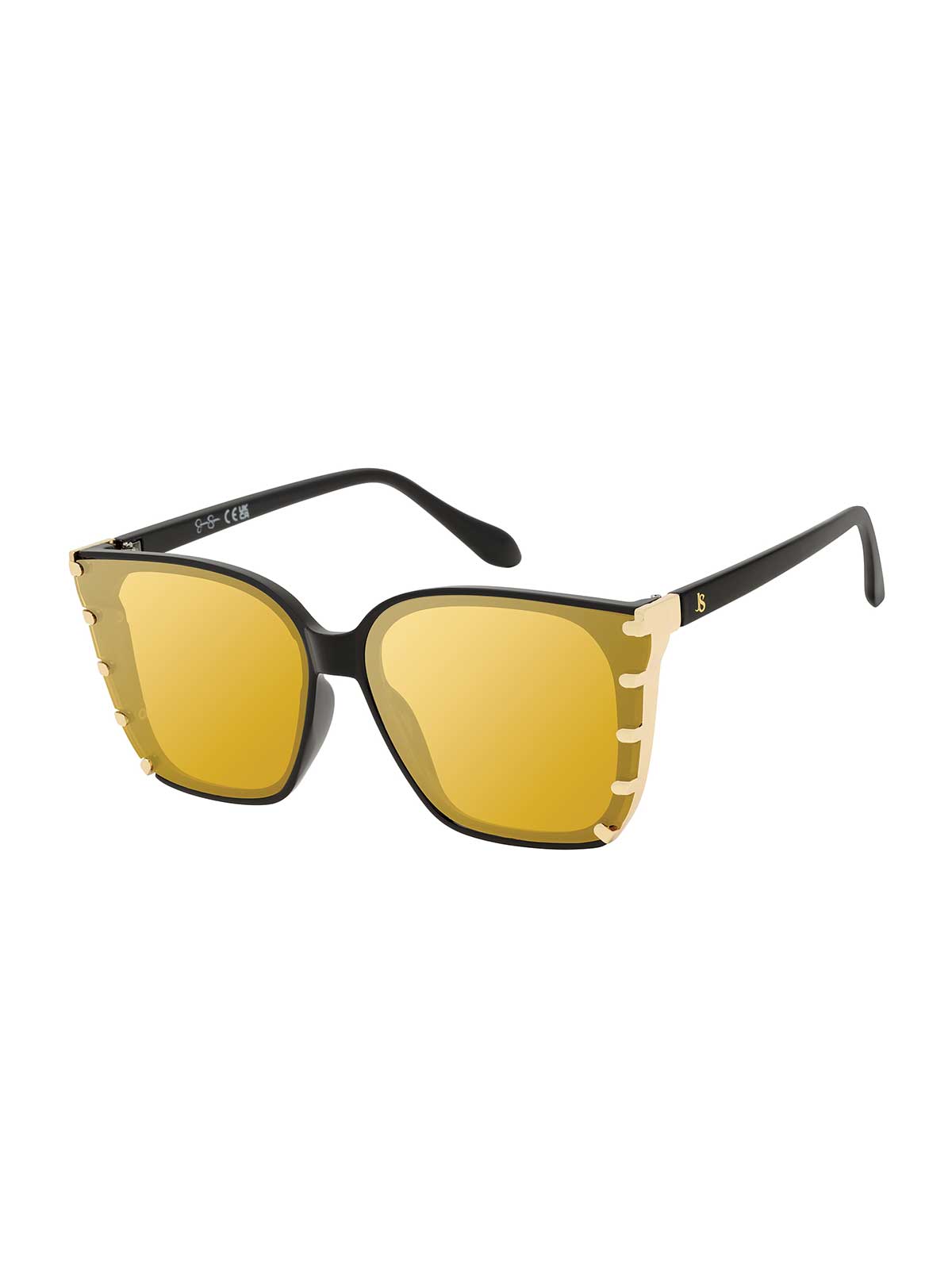 Jessica Simpson Chic Square Sunglasses in Black