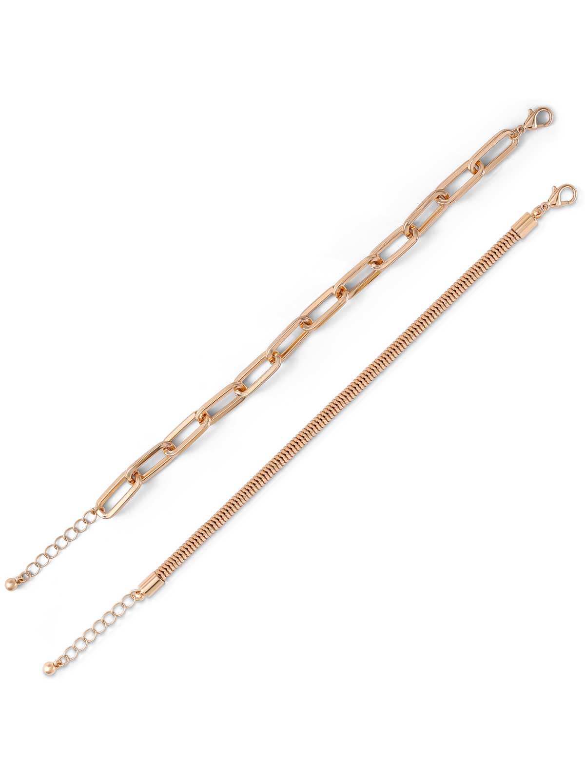 Jessica Simpson Gold Trio Bracelet Set