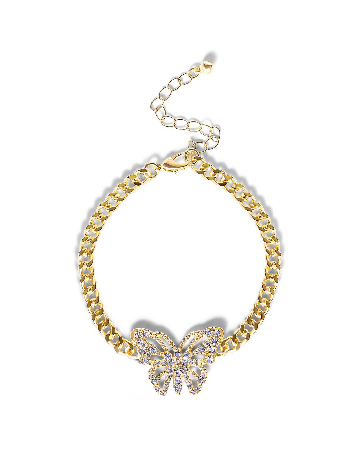 Jessica Simpson Butterfly Charm Bracelet