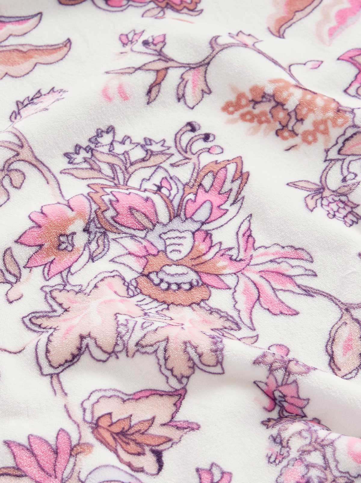 Jessica Simpson Bertha Rose Lilac Plush Throw Blanket